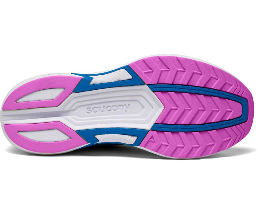 Saucony Axon Women's Running Shoes Blue | Canada 081EBCX